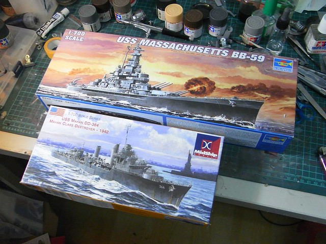 【玩具人詹波投稿】BB-58印地安納號模型製作分享