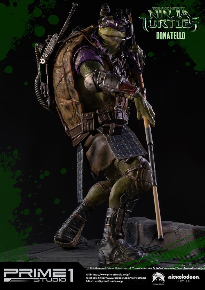 Prime 1 Studio 忍者龜：變種世代【多納太羅】DONATELLO 1/4 比例全身雕像