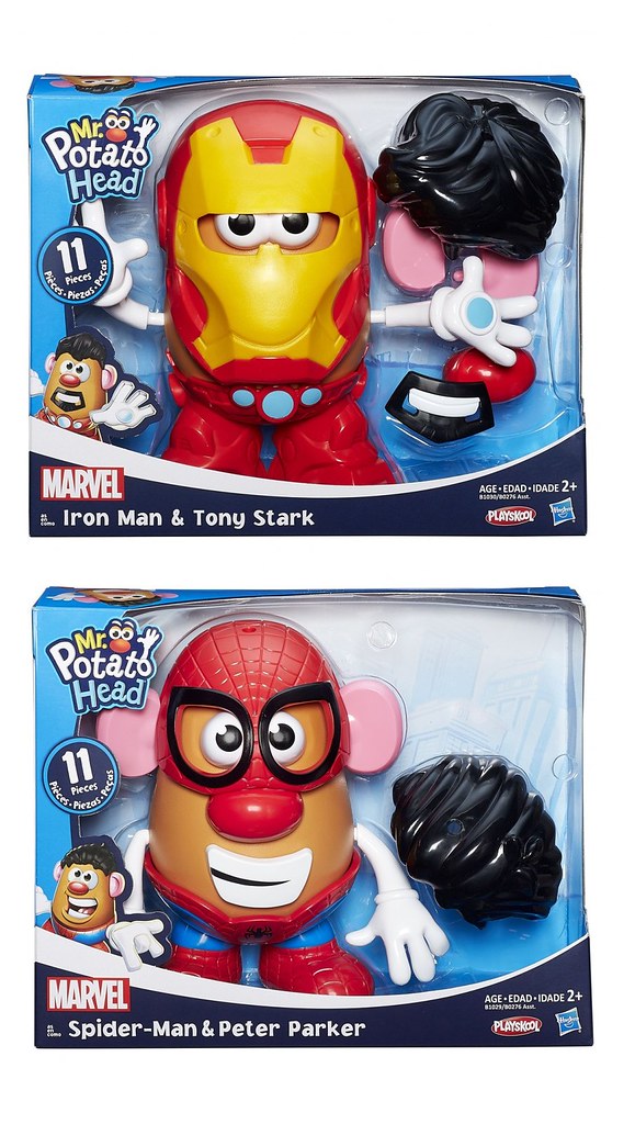 MARVEL X Mr. Potato Head【鋼鐵人 vs. 蜘蛛人】老蛋頭的回歸，貧富大對決！！誤~~