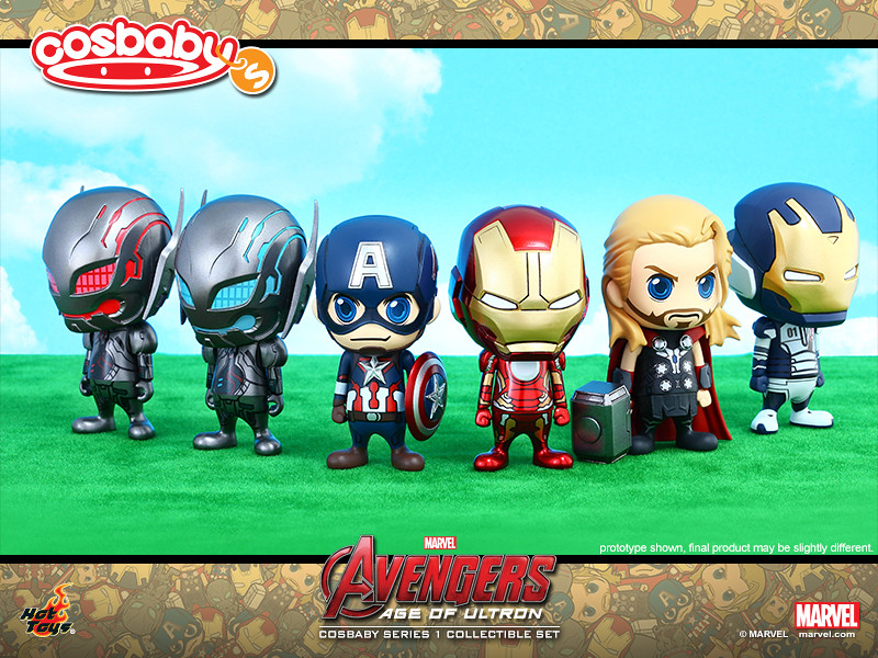 Hot Toys – COSB171 ~ COSB175【復仇者聯盟2：奧創紀元】Cosbaby 第一彈