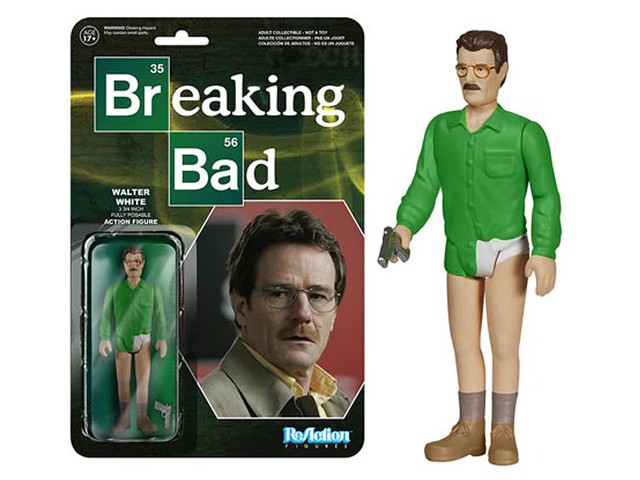 FUNKO X SUPER7 ReAction 系列【絕命毒師】Breaking Bad 3.75吋 吊卡作品