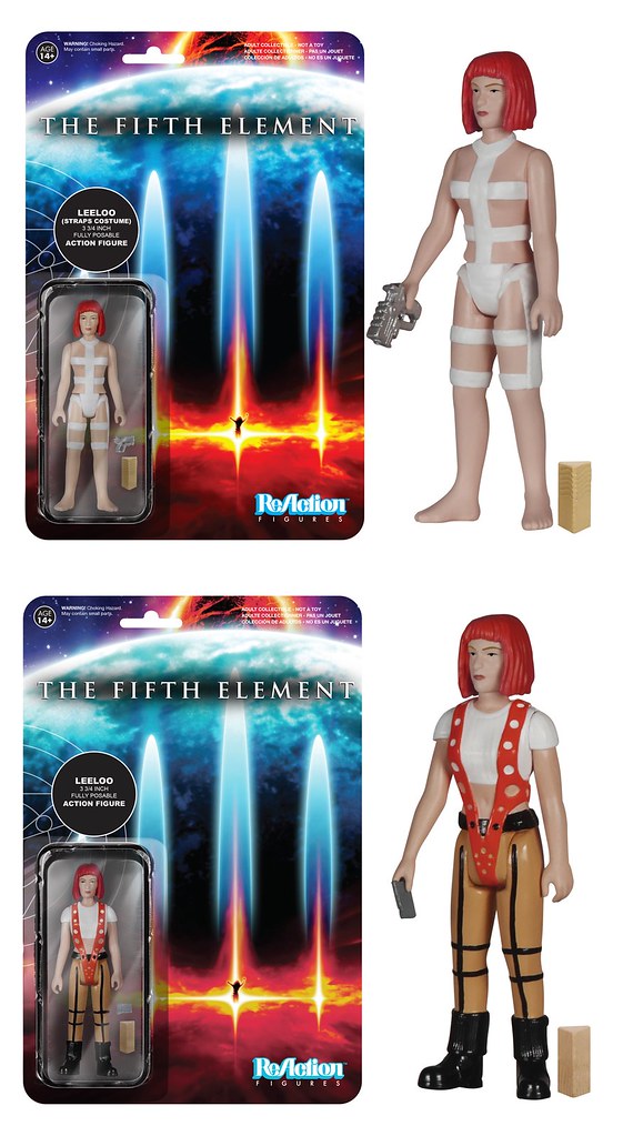 FUNKO ReAction 系列【第五元素】The Fifth Element 3.75吋 吊卡作品