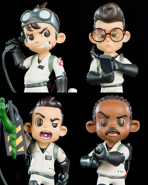超Q造型全員集合！Q-Pop《魔鬼剋星》卡通人偶雕像