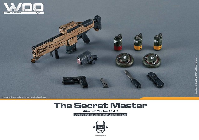 1/6 待望的大作降臨！Devil Toys - WOO: Vol 1 - The Secret Master