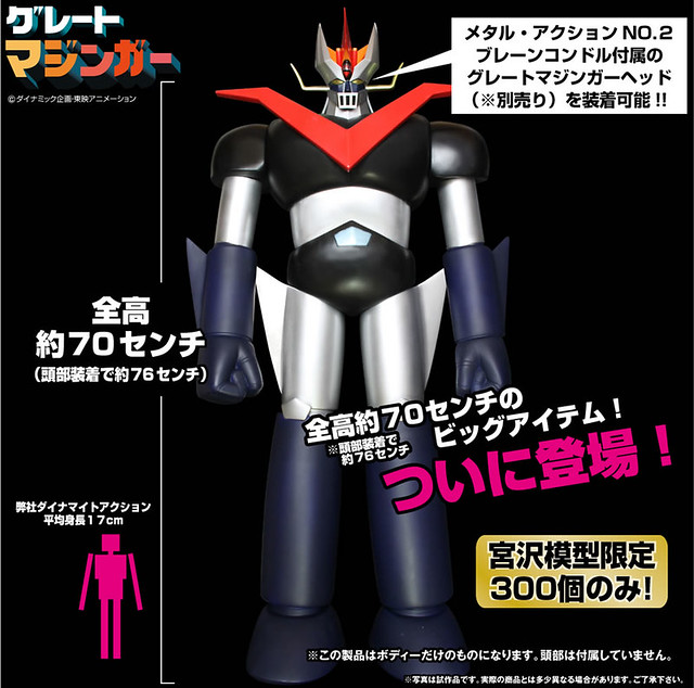 EVOLUTION・TOY 大魔神身體 宮沢模型限定販售