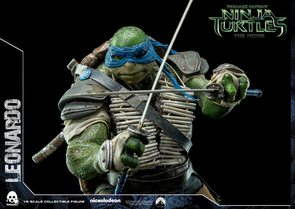 threezero 忍者龜：變種世代【李奧納多】Leonardo 1/6 比例人偶作品