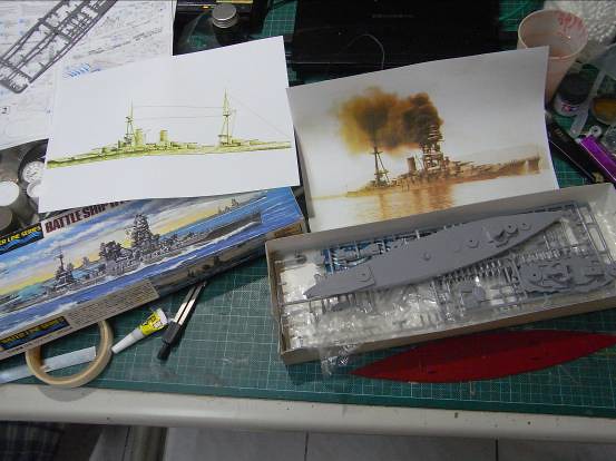 【玩具人詹波投稿】日本帝國海軍伊勢號戰艦製作分享