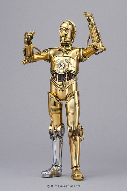 星際大戰 C-3PO 1/12比例組裝模型