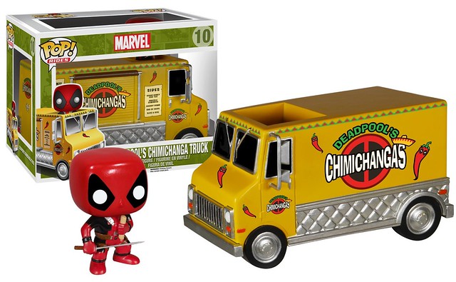 FUNKO RIDES 系列【死侍の墨西哥捲餅車】Deadpool's Chimichanga Truck