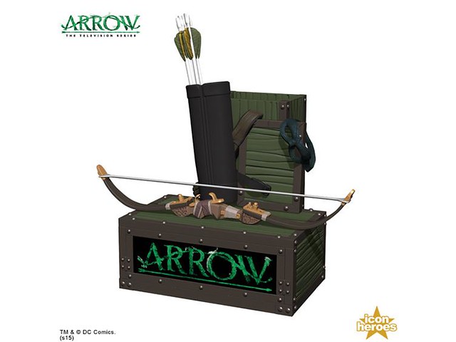 Icon Heroes【綠箭俠造型文具組】The Arrow 