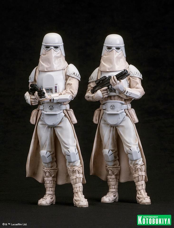 壽屋 ARTFX+ 系列【帝國雪地兵雙人組合包】星際大戰 Snowtrooper 1/10 比例