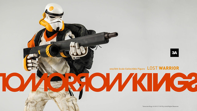 threeA TOMORROW KINGS 系列【Lost Star Warrior TK】1/6 比例人偶作品