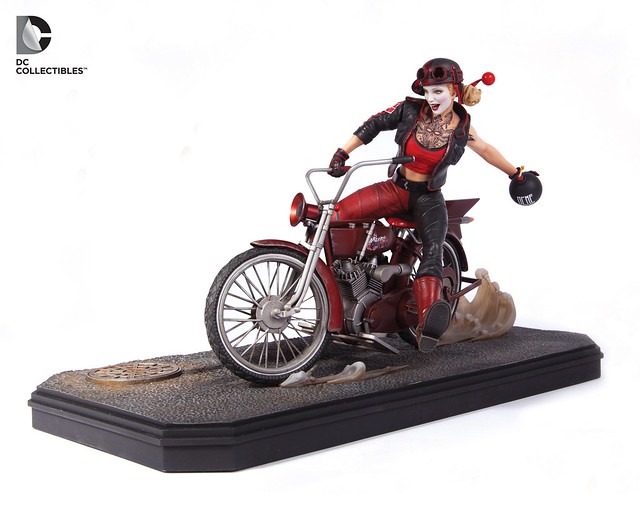 DC Collectibles【暴走族小丑女】Harley Quinn 雕像作品