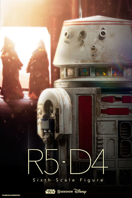 Sideshow Collectibles【R5-D4 機器人】星際大戰 1/6 比例作品