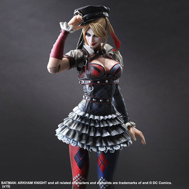 Play Arts 改【小丑女】蝙蝠俠：阿卡漢騎士 Harley Quinn