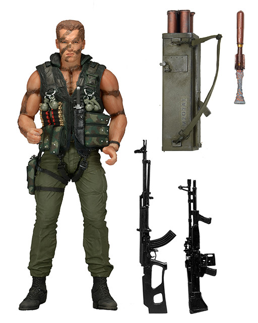 NECA 魔鬼司令【約翰．馬特里克斯】John Matrix 30 周年超豪華終極組合包