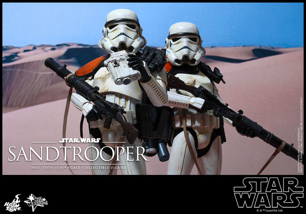 Hot Toys – MMS295 – 星際大戰：四部曲 曙光乍現【沙漠暴風兵】1/6 比例 Star Wars Sandtrooper