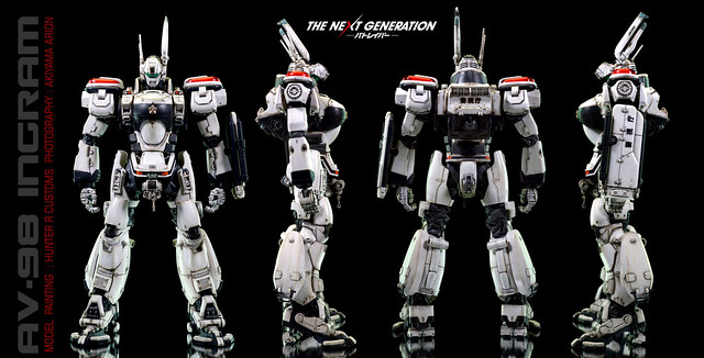 【玩具人秋山投稿】Hunter R重塗Bandai 《THE NEXT GENERATION PATLABOR》