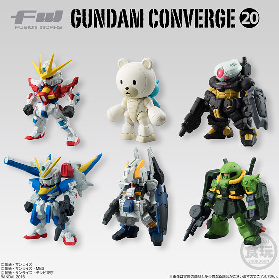FW Gundam Converge 第20彈 盒玩 