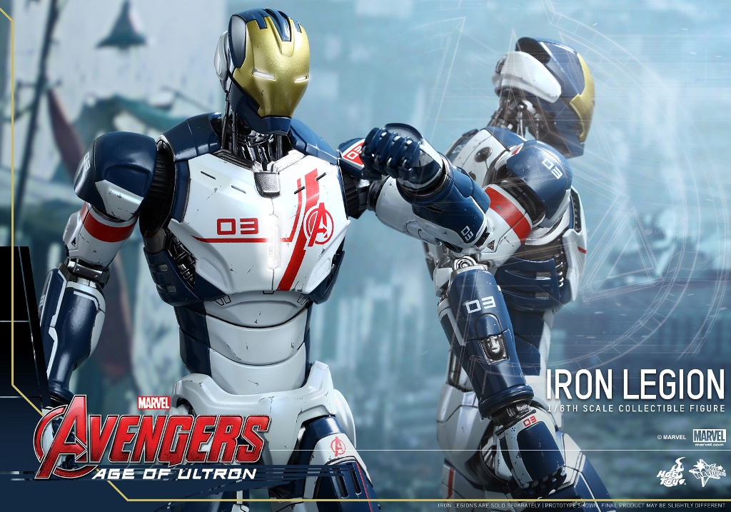 Hot Toys – MMS299 – 復仇者聯盟2：奧創紀元【鋼鐵大軍】1/6 比例 Iron Legion