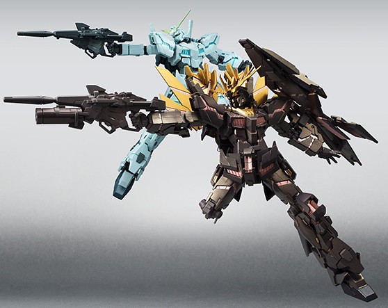 《Robot魂》SIDE MS 機動戰士鋼彈UC 獨角獸鋼彈 & 報喪女妖 最終射擊Ver.