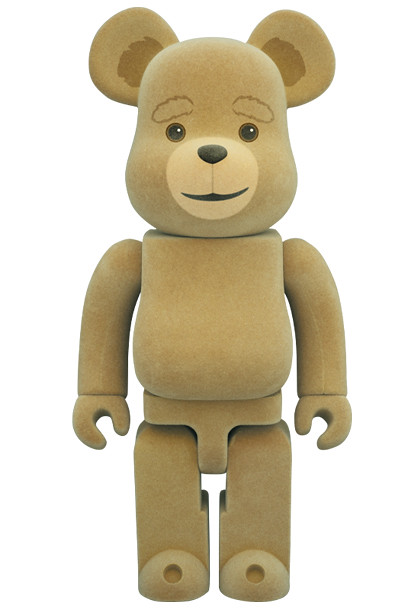 《熊麻吉2》BE@RBRICK 400% 植絨塗裝上市！