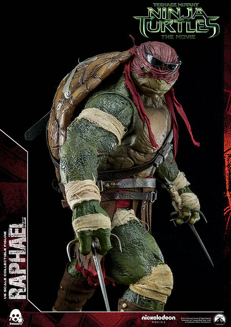 火爆份子登場！threezero《忍者龜：變種世代》拉斐爾 1/6 比例人偶