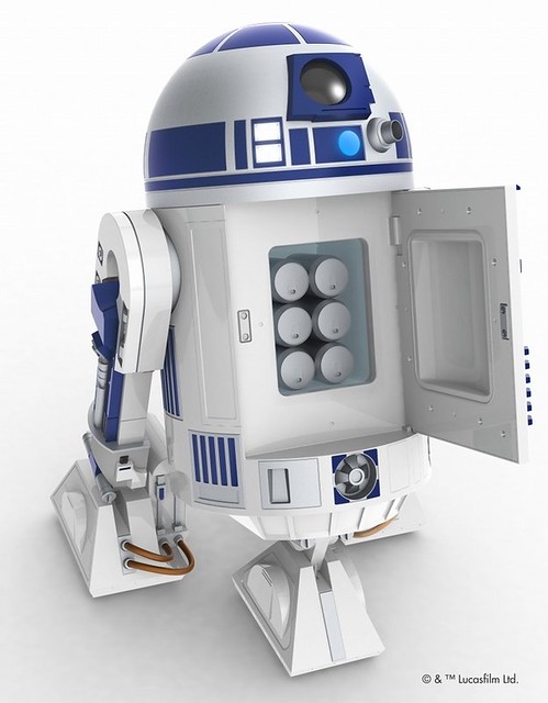 【販售資訊更新！】AQUA《星際大戰》 R2-D2 1:1 可以行走式的冷藏冰箱 ！