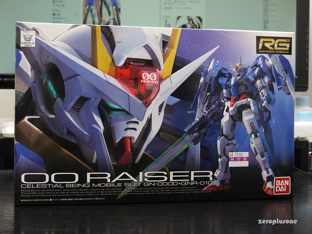 【玩具人zeroplusone投稿】RG 00 RAISER組裝分享