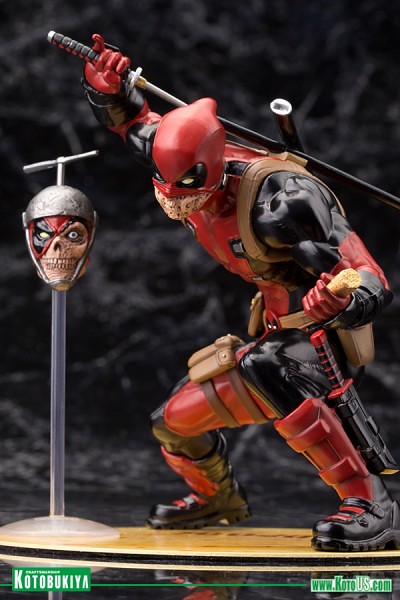超搞笑英雄，SDCC 限定 ARTFX 死侍 墨西哥炸捲餅ver.