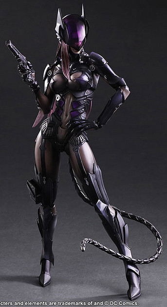 【官圖 & 販售資訊公布】Play Arts 改 DC COMICS 變體版【貓女】by 野村哲也
