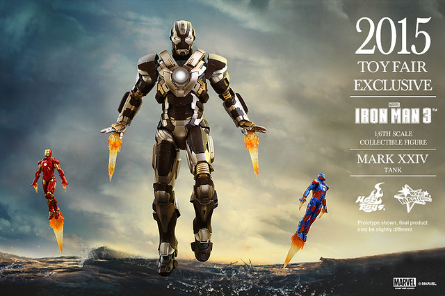 【官圖更新】Hot Toys 鋼鐵人3【馬克24 坦克】2015 香港動漫節限定 第一彈 1/6 比例鋼鐵人作品