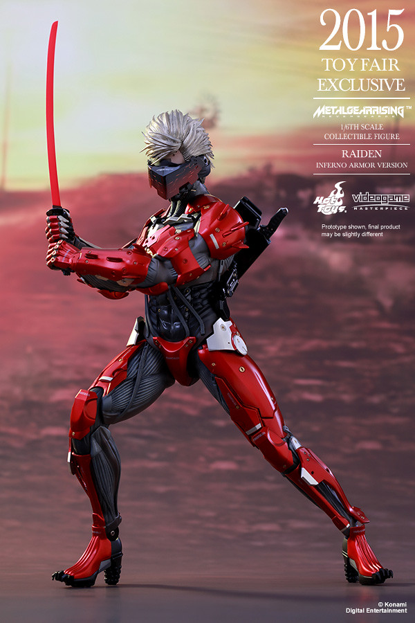 限定第四彈！Hot Toys – VGM19 – 《潛龍諜影崛起：再復仇》 1/6比例 雷電(煉獄裝甲Ver.)
