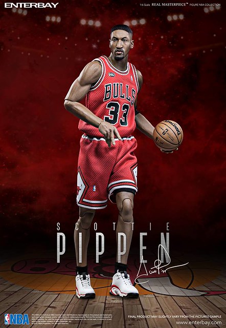 ENTERBAY【史考提．皮朋】2015 香港動漫節限定 Scottie Pippen 1/6 比例人偶作品