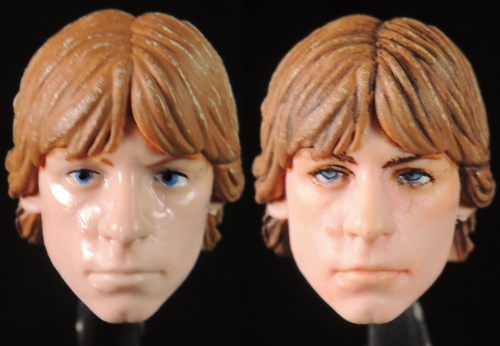 【玩具人Goosefish投稿】孩子寶Star Wars The Black Series Luke Skywalker六吋路克臉部補粧分享
