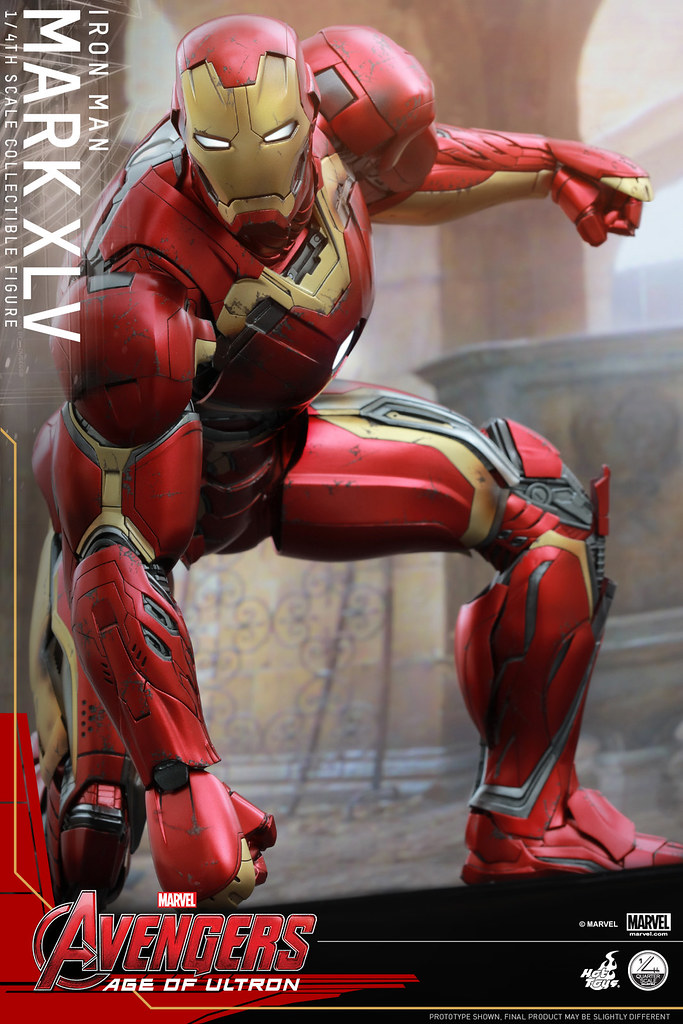 新品開封のみ ホットトイズ QS006 MK45 1/4 Hottoys Hot Toys 1/4 QS006 Avengers Age of Ultron Iron Man Mark 45