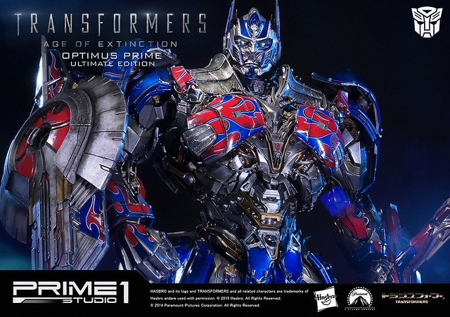 Prime 1 Studio 變形金剛4：絕跡重生【柯博文終極版】Optimus Prime 全身雕像