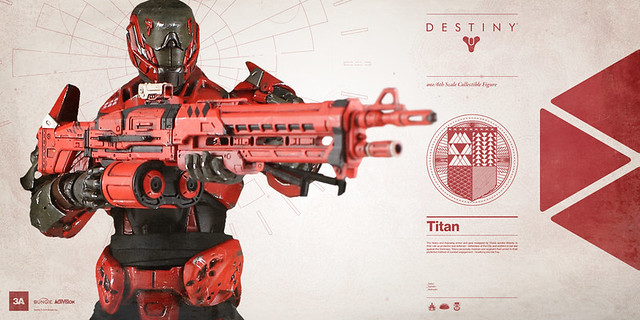 threeA – DESTINY【泰坦】你的英雄、你的故事、你的傳奇 TITAN 1/6 比例