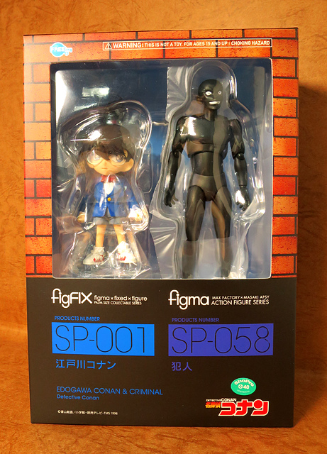 名探偵コナン 江戸川コナンfigFIX　 犯人figma　未開封 名探偵コナン』江戸川コナンがfigFIXでフィギュア化！怪盗キッド