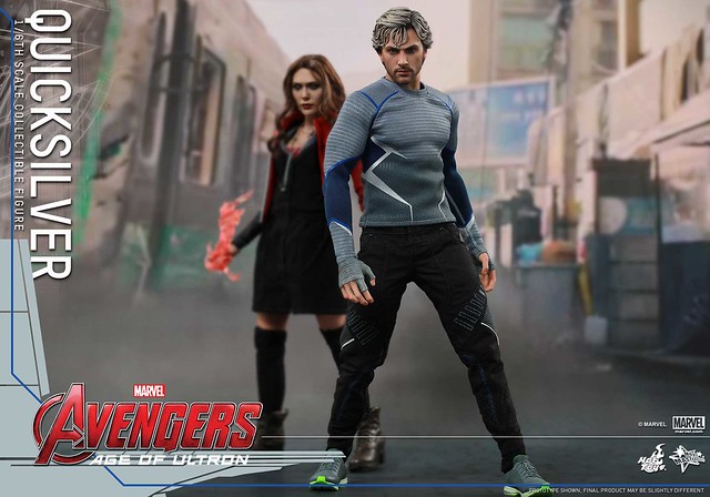 Hot Toys – MMS302 – 復仇者聯盟2：奧創紀元【快銀】1/6 比例 Quicksilver