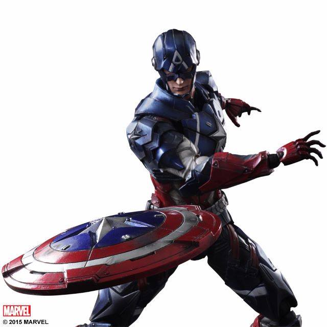 【官圖、販售資訊更新】Play Arts 改【美國隊長】Captain America 變體版 Marvel Universe