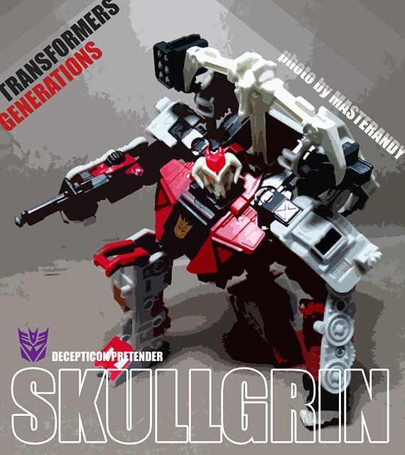 【玩具人大屍投稿】變形金剛世代系列 骨裂（山羊魔）TRANSFORMERS GENERATIONS SKULLGRIN」