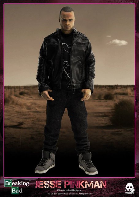 threezero 絕命毒師。第二彈【傑西．平克曼】Jesse Pinkman 1/6 比例人偶作品