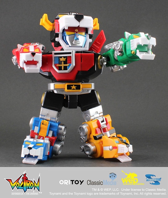 【官圖&販售資訊更新！】TOYNAMI – 五獅合體《聖戰士 Voltron》完全變型版本