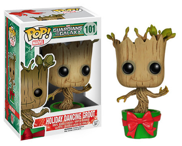 FUNKO POP! MARVEL 系列【跳舞格魯特。送禮版】Holiday Dancing Groot