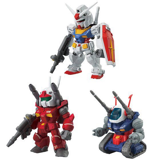 FW GUNDAM CONVERGE：CORE 連邦軍3機體一同販售組| 玩具人Toy People News