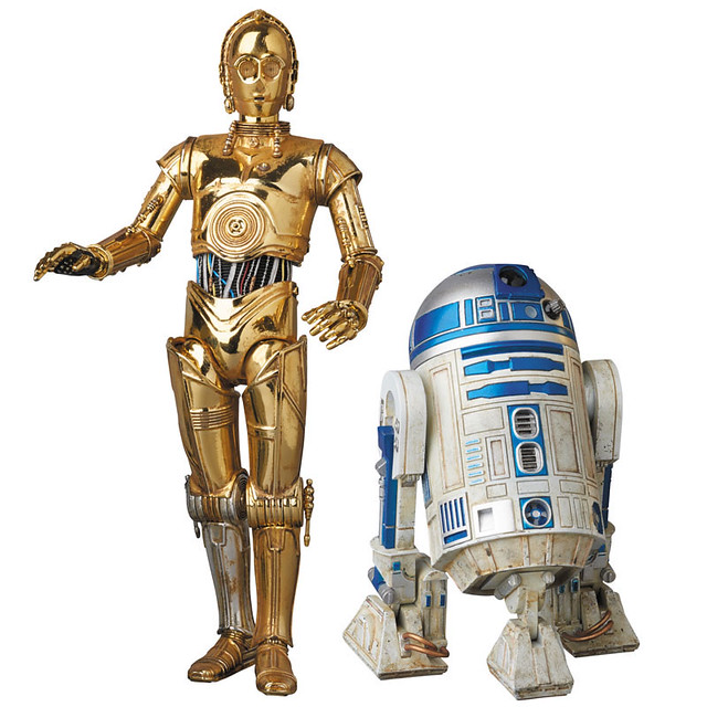 MAFEX《星際大戰》 C-3PO ＆R2-D2 精彩作品推薦！