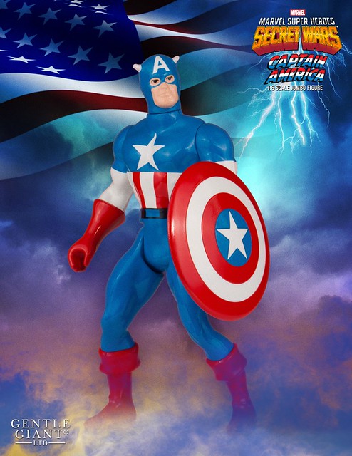Gentle Giant【美國隊長】Captain America 秘密戰爭 3.75 吋吊卡 Jumbo 版