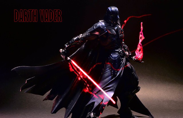 【玩具人。腐頭骨裂佛。投稿】攝影分享：史上最惡 Play Arts 改 黑武士 Darth Vader！！！