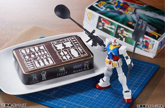 追加兩款特殊武器！鋼彈模型 35週年紀念蛋糕～